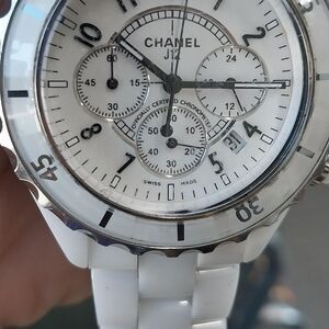 chanel j12 white ceramic watch